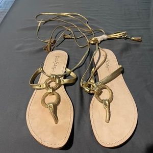 Size 8 Lilly Pulitzer Sandals